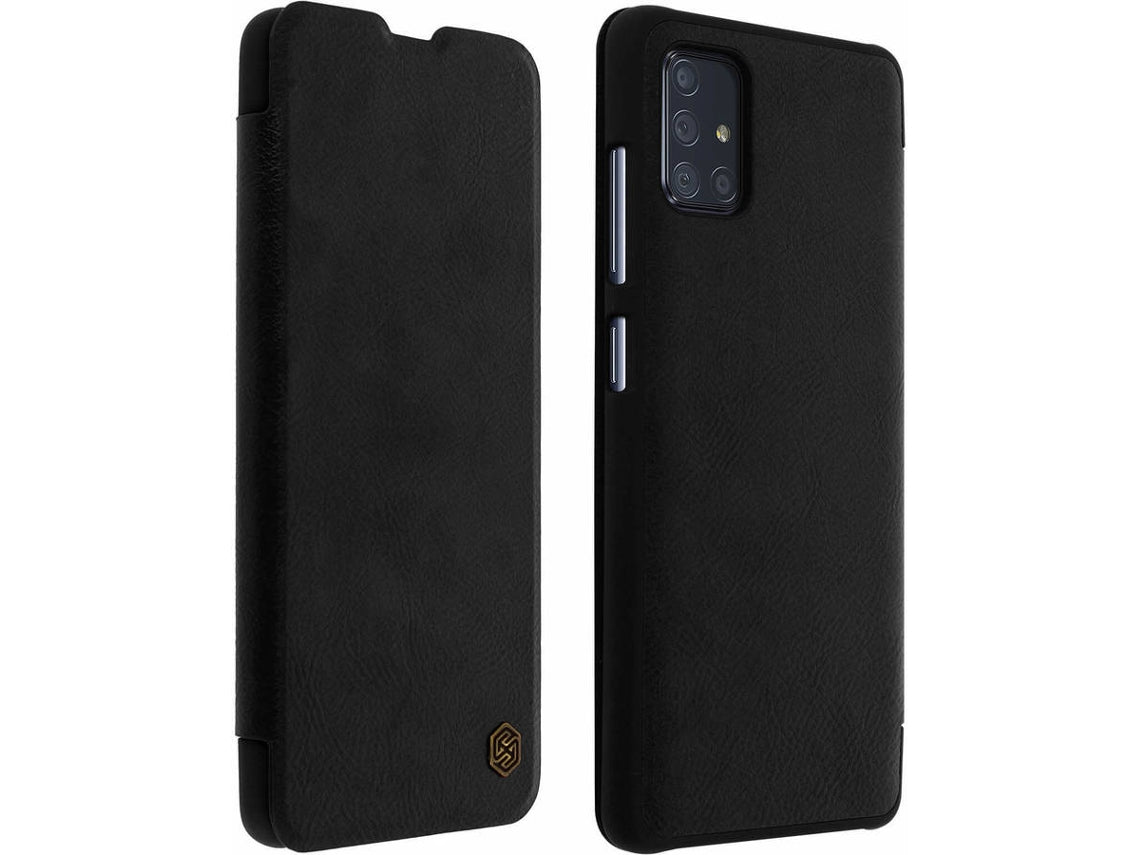 Capa NILLKIN Pele para Samsung Galaxy A51 – Preto