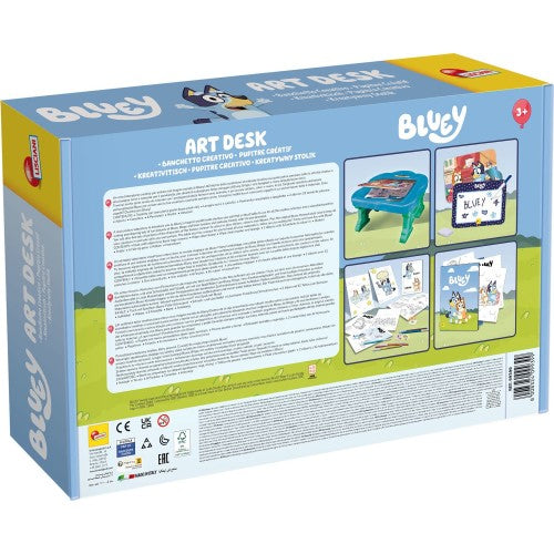 Bluey Art Desk