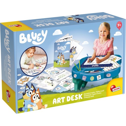 Bluey Art Desk