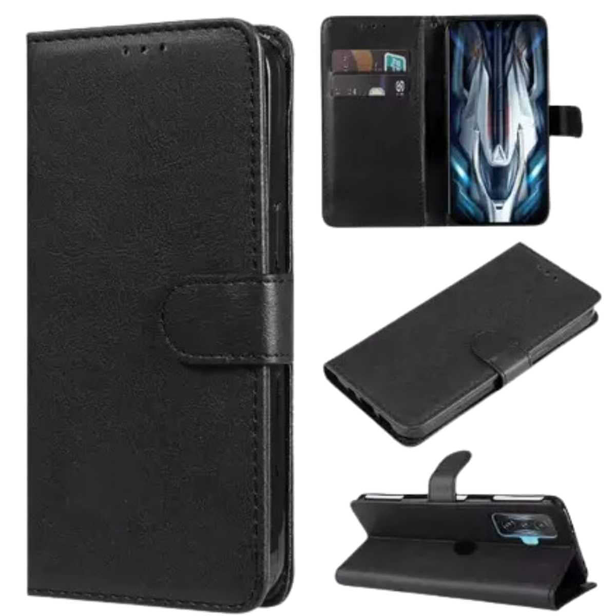 Capa carteira Poco F4 GT preta - Multi4you®