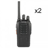 2X Walkie Talkie Bf-88e ( Bf-888s Pmr446) Baofeng