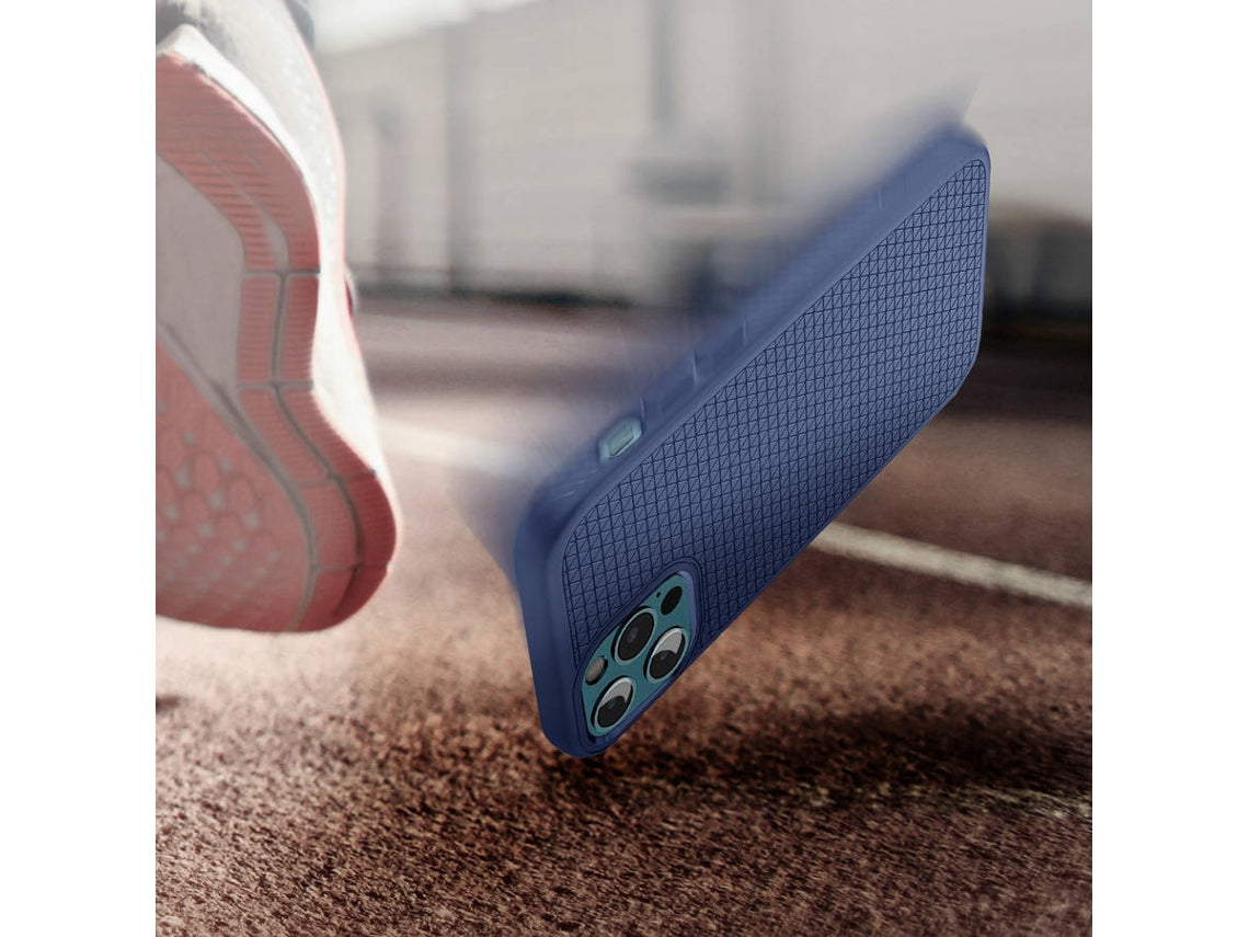 Capa iPhone 12 Pro Max SPIGEN SGP – Azul Escuro