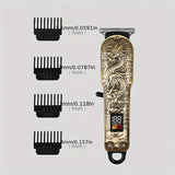 Máquina de Cortar Cabelo Dragon com Ecrã Digital - Multi4you®