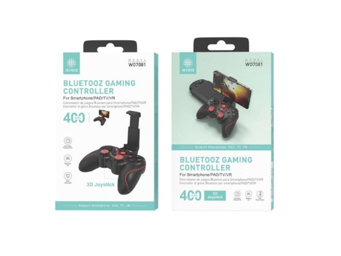 Comando Gaming IKREA WO7081 para SmartPhone - Preto/Vermelho