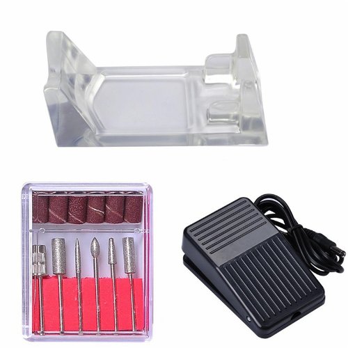 Broca Elétrica de Unha Profissional – 35.000 RPM - Rosa