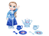 Boneca Elsa 38 cm com Conjunto de Chá Disney Frozen