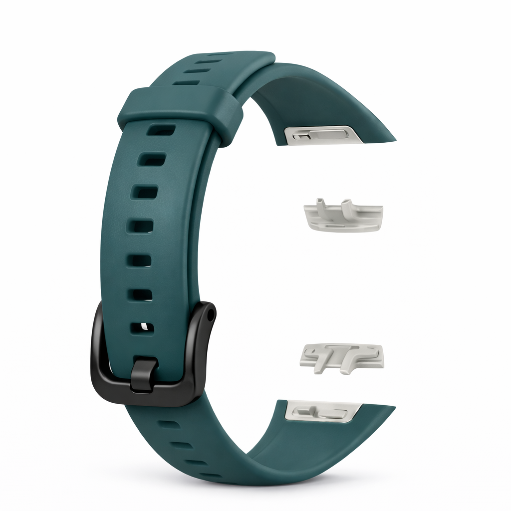 Pulseira de Substituição Huawei Band 6 / Honor Band 6 Silicone (Verde Escura)