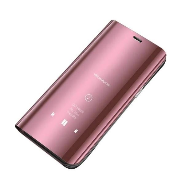 Capa Clear View para Galaxy S8 - Rosa