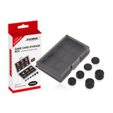 Dobe Set de Tampas para Analógicos e Caixa para Cartões de Memória – Preto (TNS-1844)