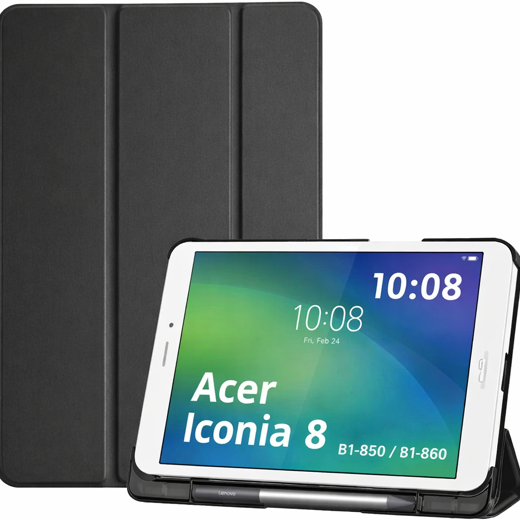 Capa Smart Case Trifold Slim para Acer Iconia One 8 – Multi4you®