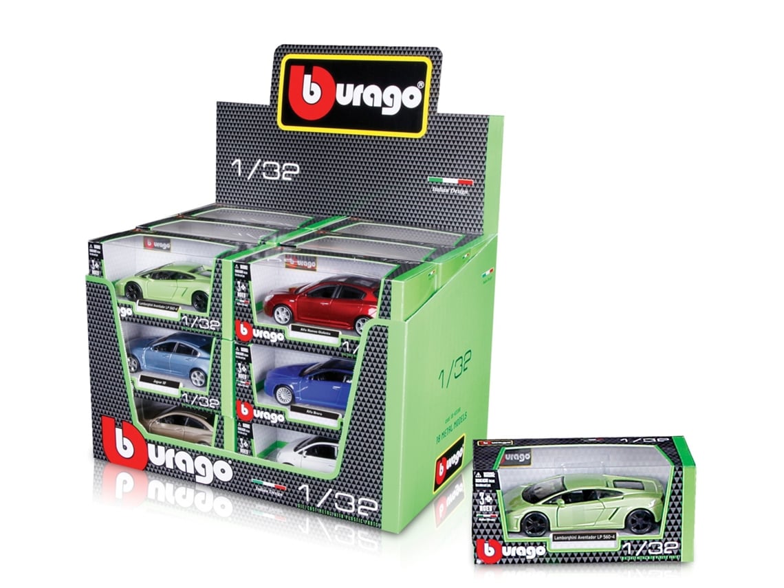 Carro BBurago 43100 – Miniatura 1:32 (SORTIDO)