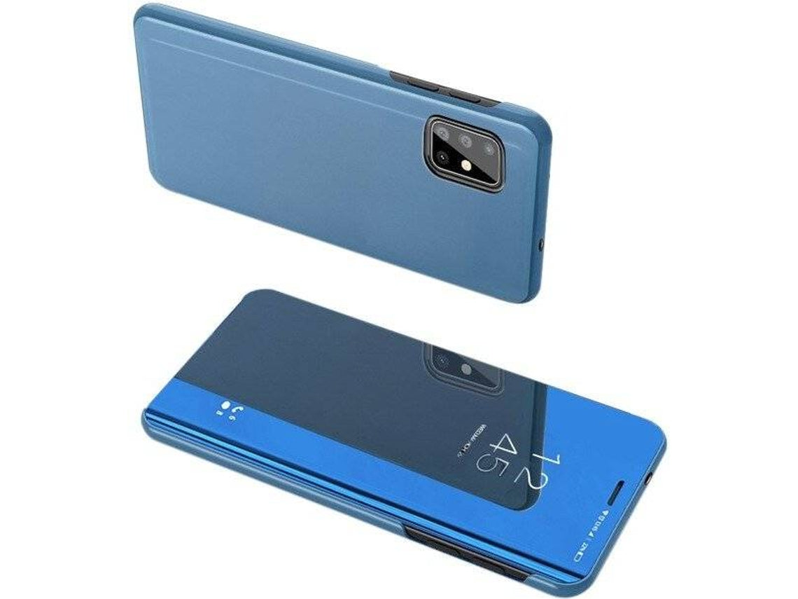 Capa Clear View Lmobile Samsung Galaxy S20 Azul