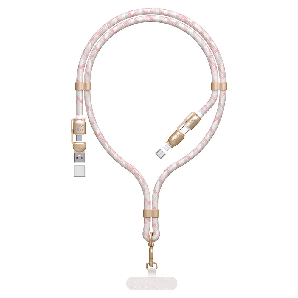 Cabo Dudao L20MAX 4 em 1 – Lanyard & Carregamento Rápido 65W