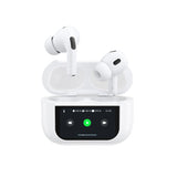 Fones de ouvido sem fio Bluetooth TWS Dudao U19 com display LED - branco
