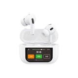 Fones de ouvido sem fio Bluetooth TWS Dudao U19 com display LED - branco