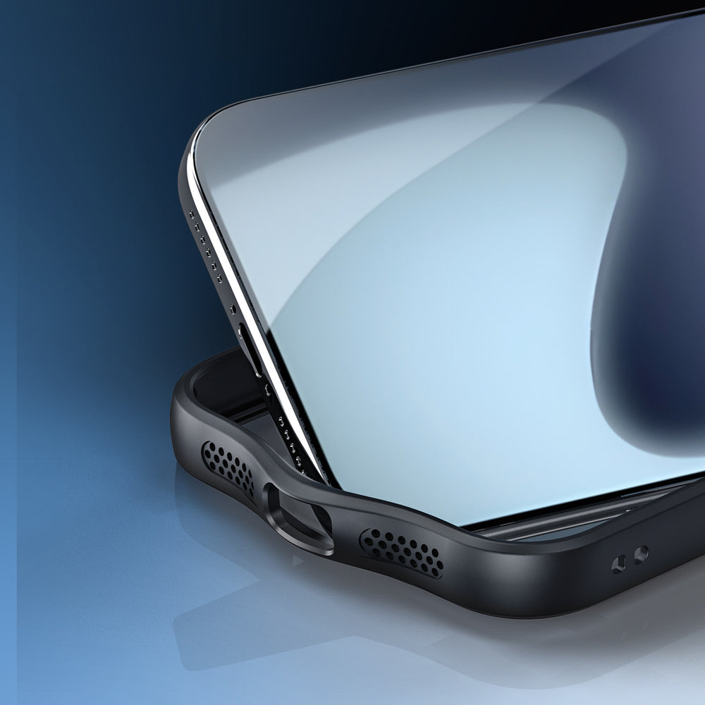 Capa Dux Ducis Aimo para iPhone 17 Pro – Preta
