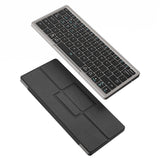 Teclado sem fio Bluetooth com touchpad Dux Ducis Série OK - preto