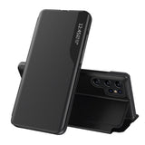 Capa Eco Leather View para Samsung Galaxy S24 Ultra – Preta
