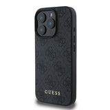Capa Guess 4G Classic para iPhone 16 Pro Max - Preto