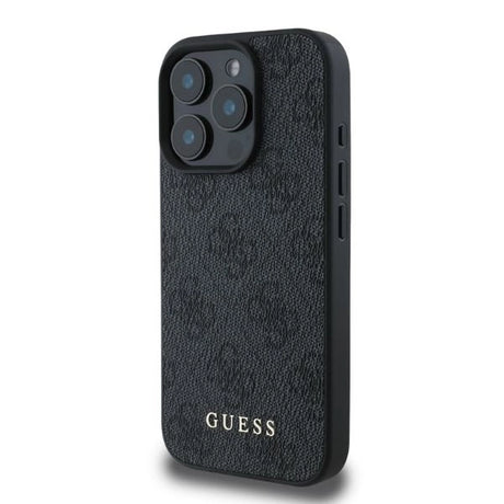 Capa Guess 4G Classic para iPhone 16 Pro Max - Preto