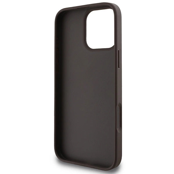 Capa Guess 4G Classic para iPhone 16 Pro Max - Marrom