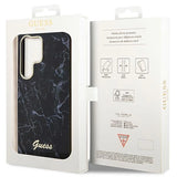 Capa Guess Marble Collection para Samsung Galaxy S23 Ultra - preta