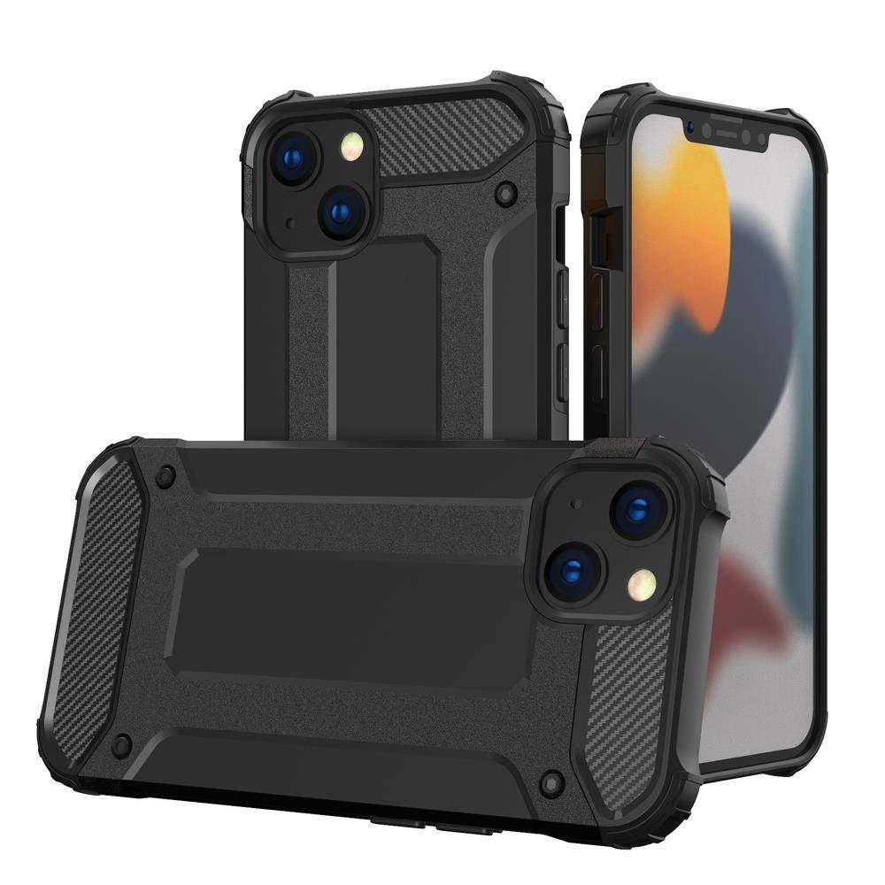 Capa Hybrid Armor para iPhone 14 – Preta