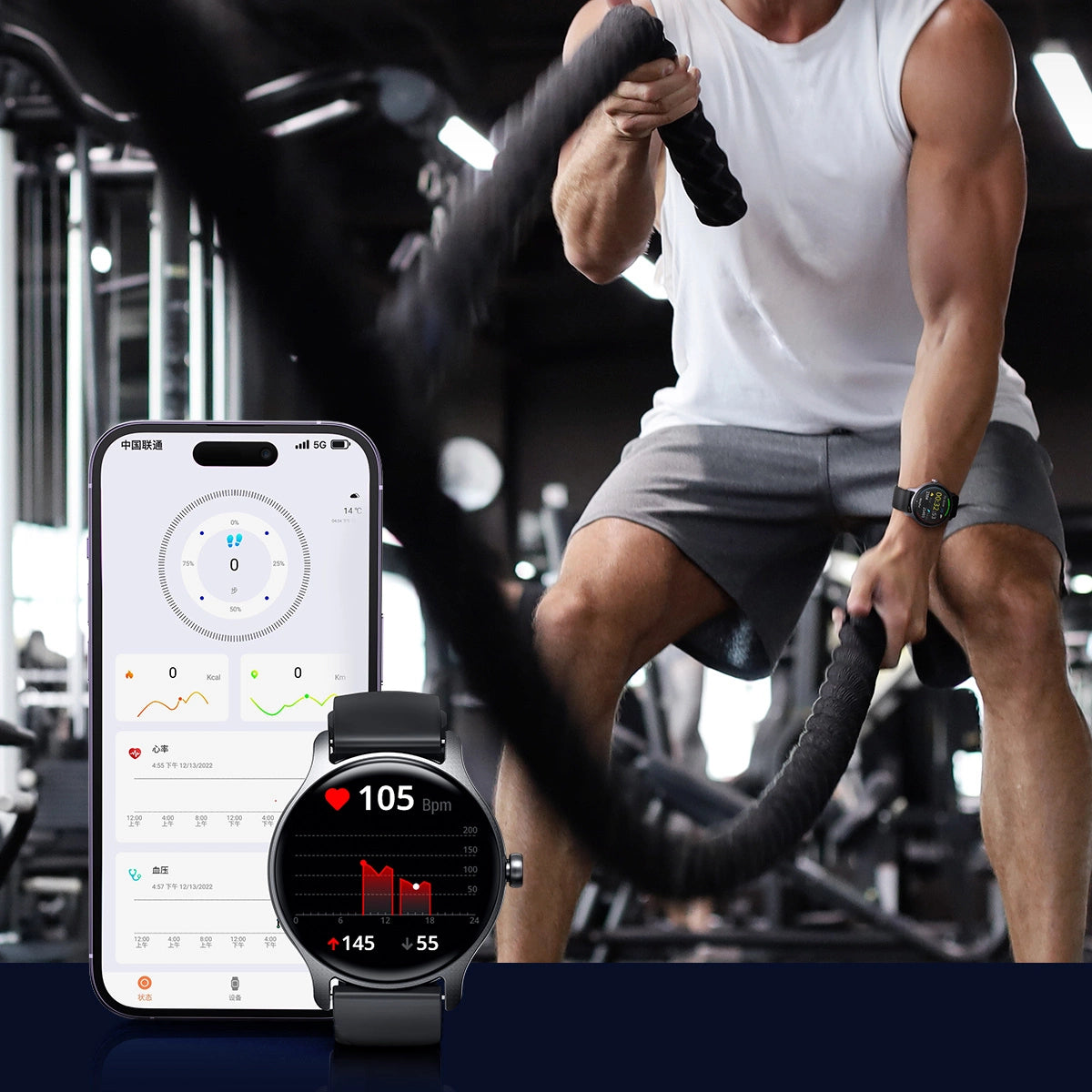 Smartwatch Joyroom FC1 Classic Series cinza (JR-FC1)