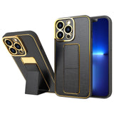 Capa Kickstand para iPhone 12 com Suporte – Preta