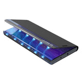 Capa New Sleep View para Samsung Galaxy S24 Ultra – Preta