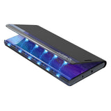 Capa New Sleep View para Samsung Galaxy S24 – Preta