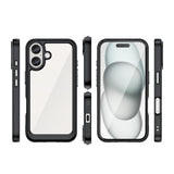 Capa Outer Space Moldura em Gel para iPhone 16 - preta