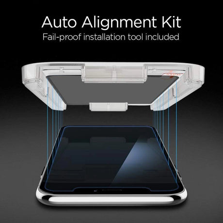 Spigen Glas.tR EZ Fit Vidro Temperado de Privacidade para iPhone 11 / XR