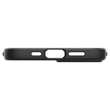 Capa Spigen Liquid Air para iPhone 13 - preto fosco