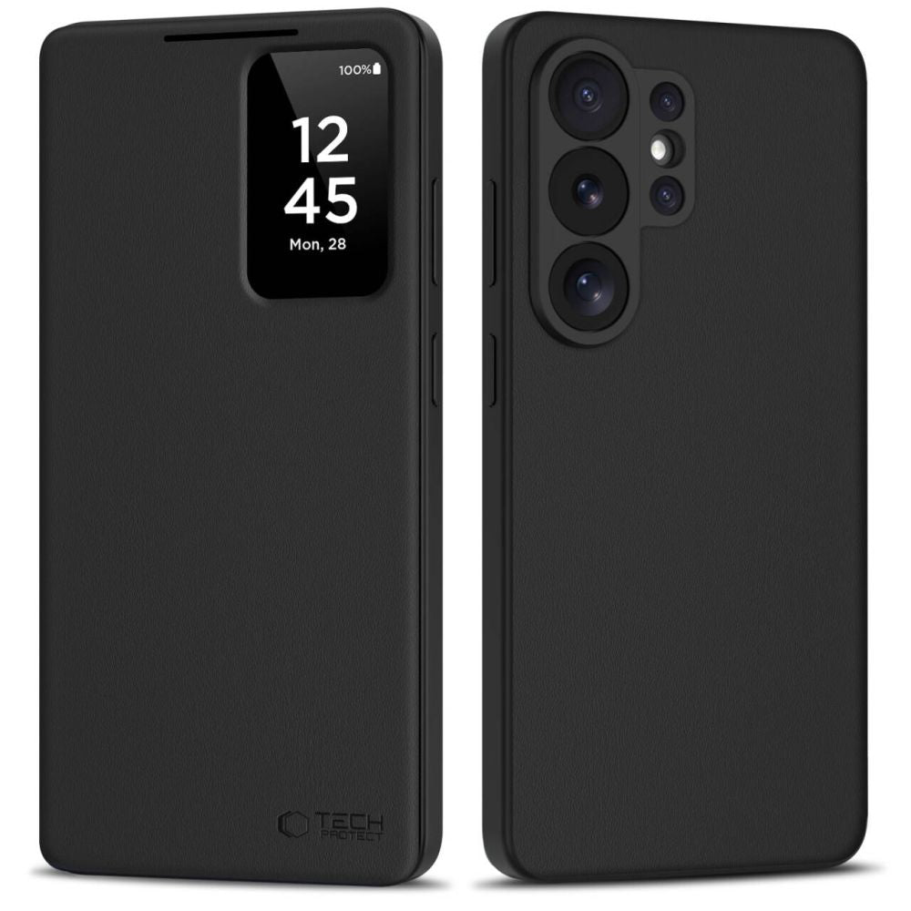 Capa carteira inteligente Tech-Protect para Samsung Galaxy S26 Ultra - Preta