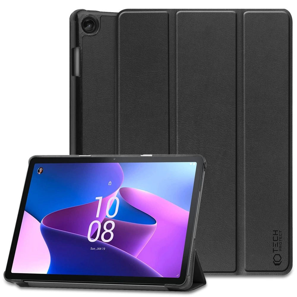Capa Dux Ducis Domo com função smart sleep para tablet Lenovo Tab M10 10.6'' - preto