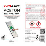 Spray de Acetona Técnica 100% PRO-LINE 500ml