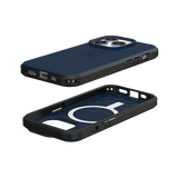Capa UAG Civilian MagSafe para iPhone 15 Pro - azul escuro