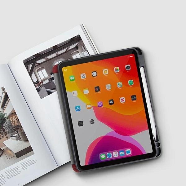 Capa UNIQ Transforma Rigor para iPad Air 10.9 (2020) - cinza