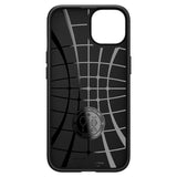 Capa Spigen Liquid Air para iPhone 13 - preto fosco