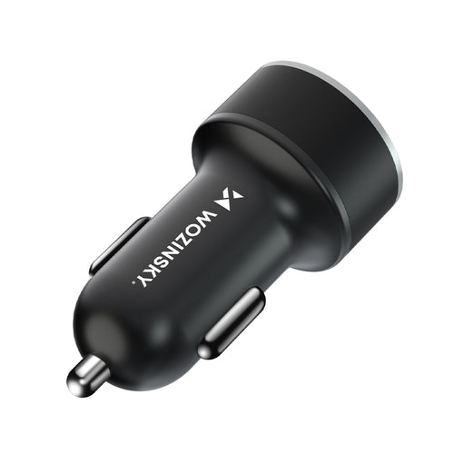 Carregador de Carro Wozinsky WDCCAC USB-C + USB-A 36W – Preto