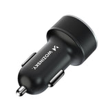 Carregador de Carro Wozinsky WDCCAC USB-C + USB-A 36W – Preto