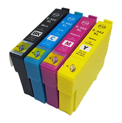 Conjunto 4 Tinteiros Epson 502 XL Compatíveis