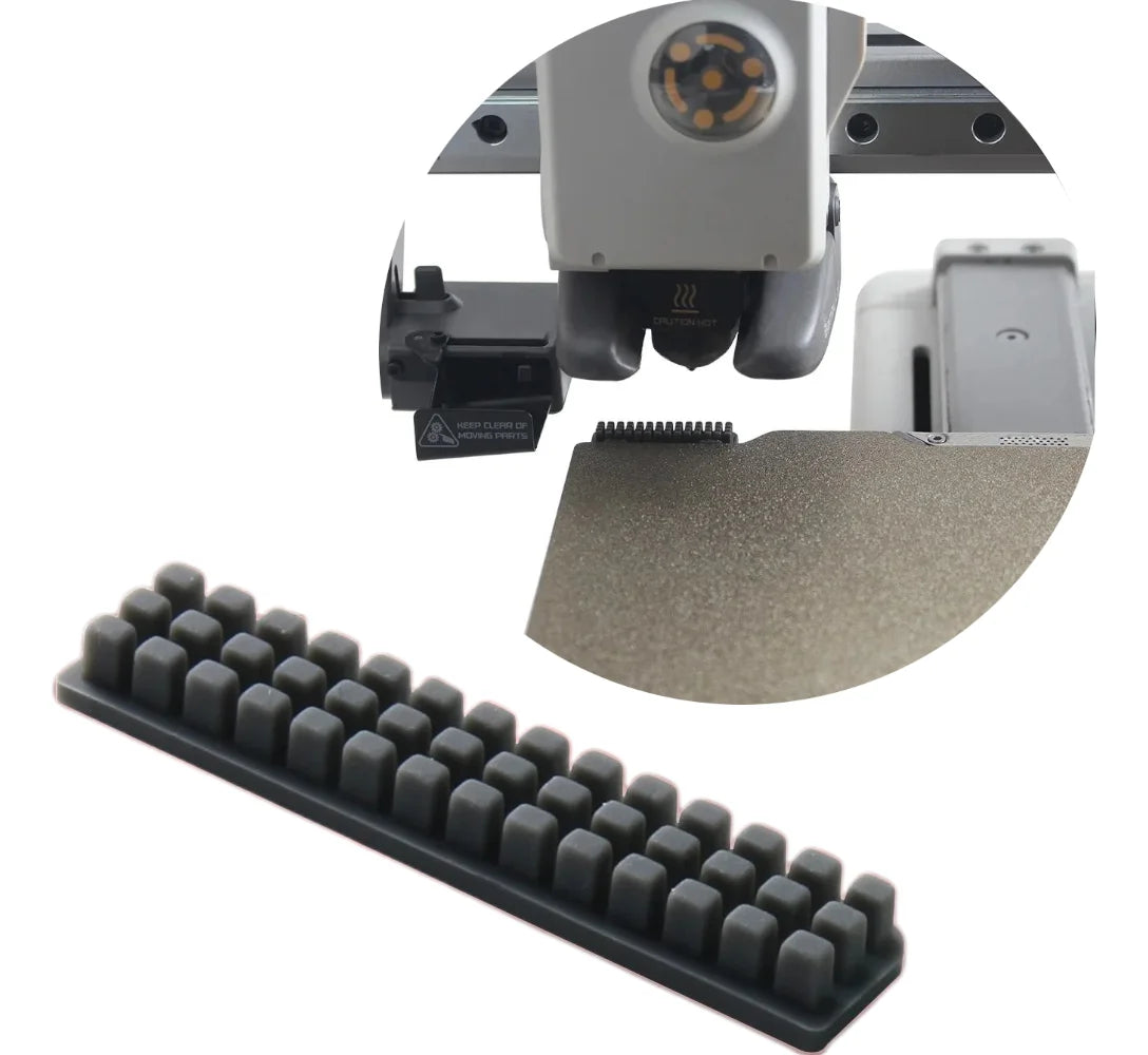 Escova de Silicone para Limpeza de Bico de Impressão Bambu Lab A1 Mini (4 Unidades) - Multi4you®