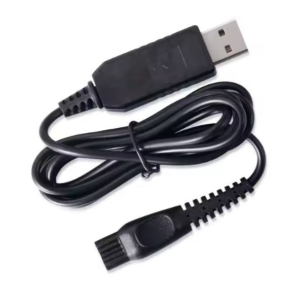 Cabo Carregador USB de 15V para Barbeador Elétrico Philips