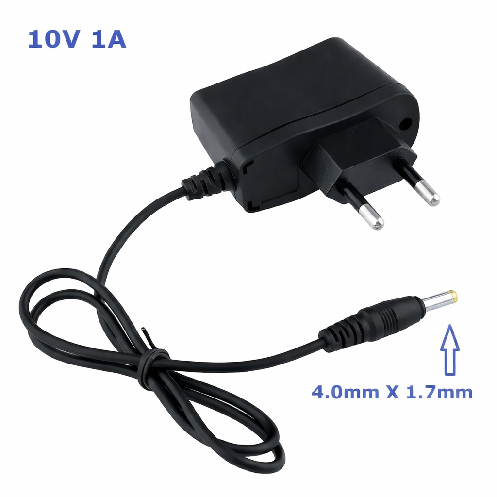 Carregador Transformador  10V 1A Conector 4.0mm X 1.7mm - Multi4you®