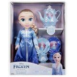 Boneca Elsa 38 cm com Conjunto de Chá Disney Frozen