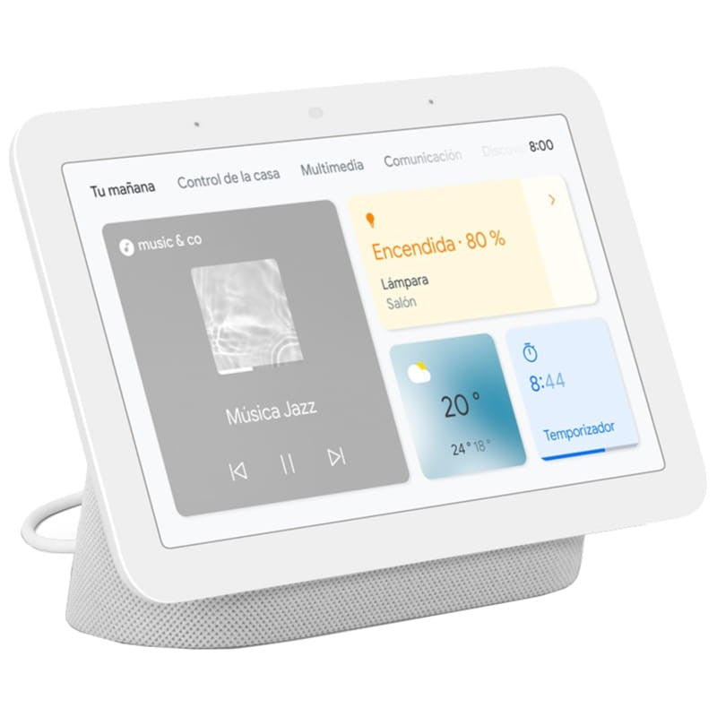 Google Nest Hub 2Gen Branco Giz
