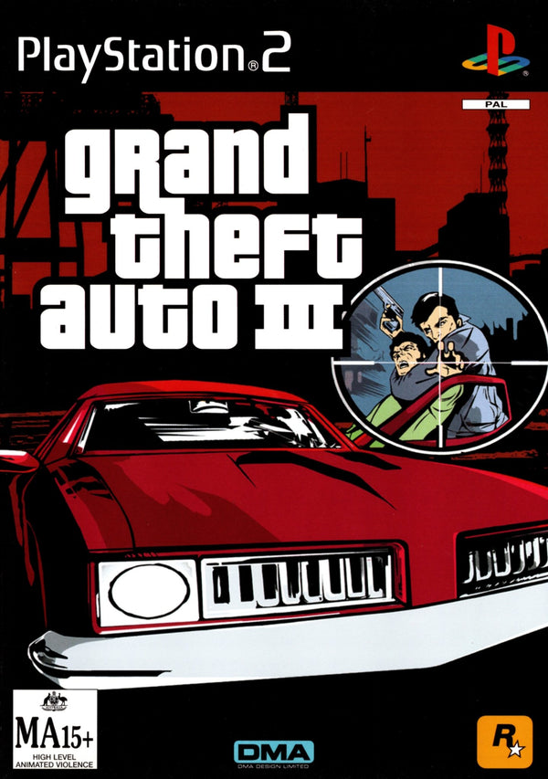 Grand Theft Auto Iii PS2  (SEGUNDA-MÃO / GRADE A)
