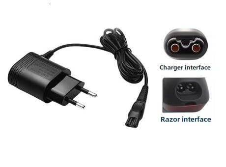 Cabo Carregador Plug EU de 15V para Barbeador Elétrico Philips Multi4you